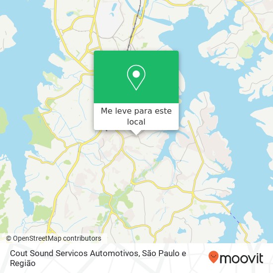 Cout Sound Servicos Automotivos, Avenida Rosalia Iannini Conde, 500 Grajau São Paulo-SP 04841-150 mapa