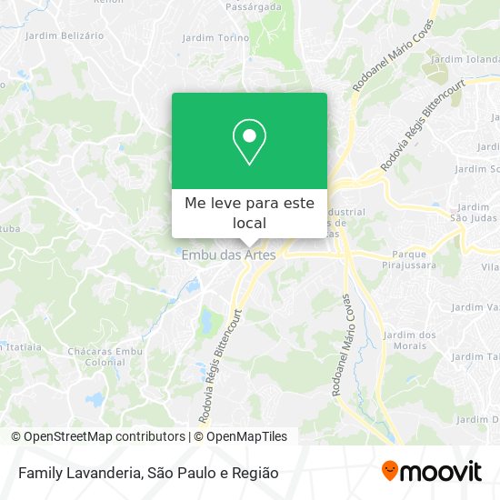 Family Lavanderia mapa
