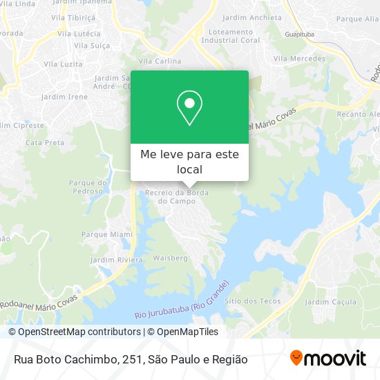 Rua Boto Cachimbo, 251 mapa
