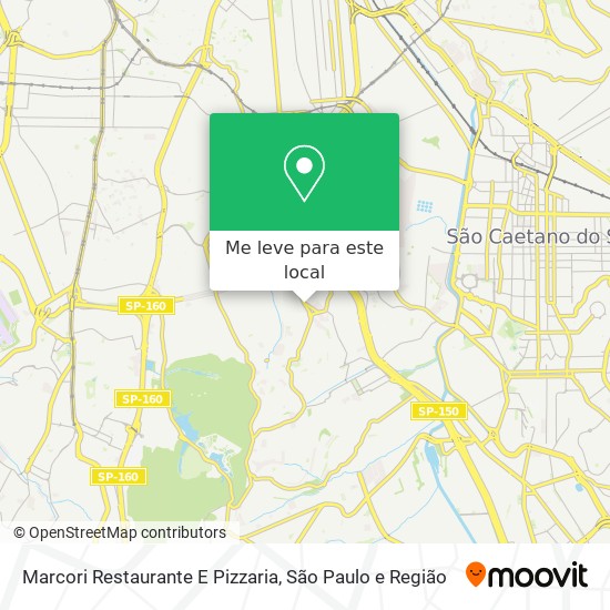 Marcori Restaurante E Pizzaria mapa