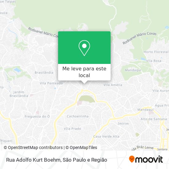 Rua Adolfo Kurt Boehm mapa