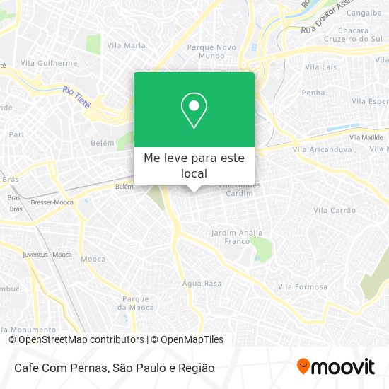 Cafe Com Pernas mapa