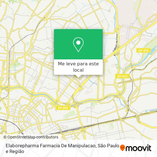 Elaborepharma Farmacia De Manipulacao mapa