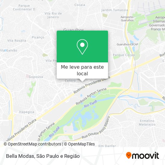 Bella Modas mapa