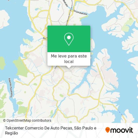 Tekcenter Comercio De Auto Pecas mapa