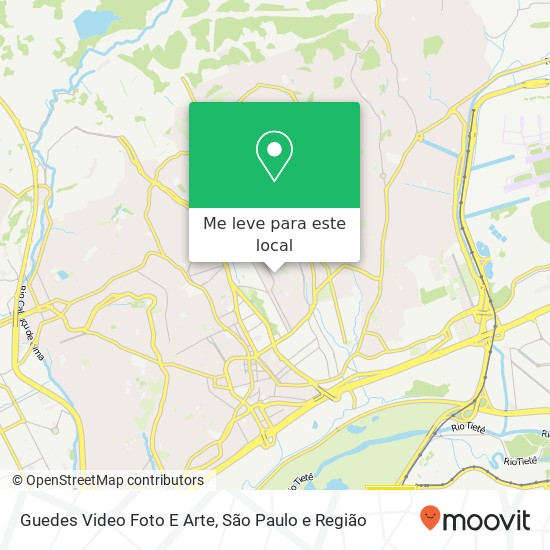 Guedes Video Foto E Arte, Rua Corypheu de Azevedo Marques, 281 Paraventi Guarulhos-SP 07120-270 mapa