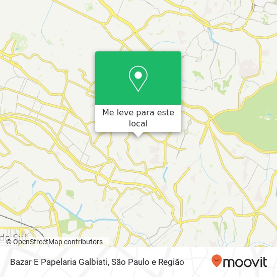 Bazar E Papelaria Galbiati, Rua Francisco da Rocha, 64 Sapopemba São Paulo-SP 03921-130 mapa