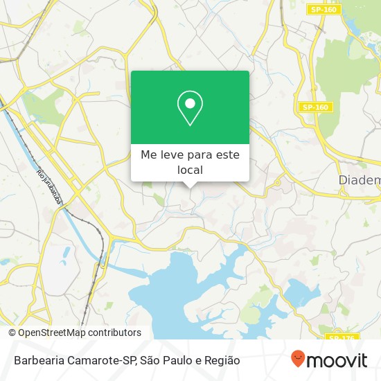 Barbearia Camarote-SP, Rua Peixoto Melo Filho Cidade Ademar São Paulo-SP 04432-170 mapa