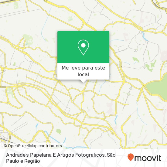 Andrade's Papelaria E Artigos Fotograficos, Rua Sargento Claudner Evaristo Dias, 4 Aricanduva São Paulo-SP 03385-150 mapa