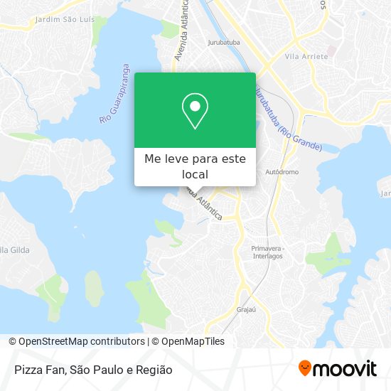 Pizza Fan mapa