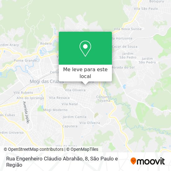 Rua Engenheiro Cláudio Abrahão, 8 mapa
