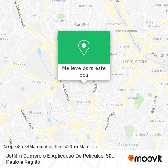 Jetfilm Comercio E Aplicacao De Peliculas mapa
