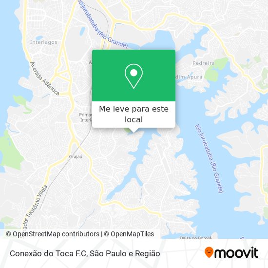 Conexão do Toca F.C mapa