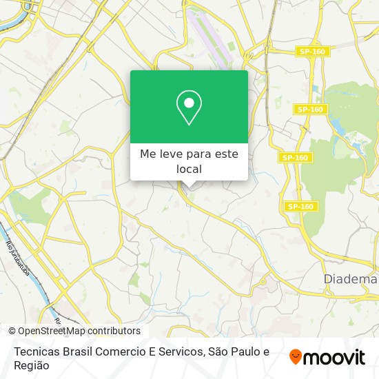 Tecnicas Brasil Comercio E Servicos mapa