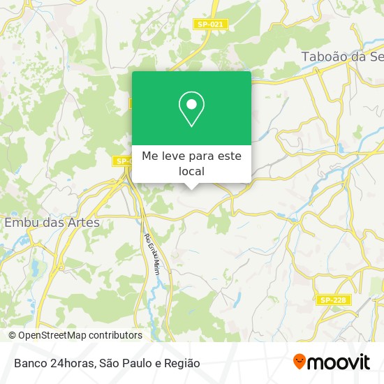 Banco 24horas mapa