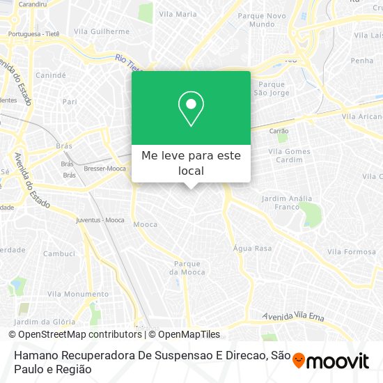 Hamano Recuperadora De Suspensao E Direcao mapa