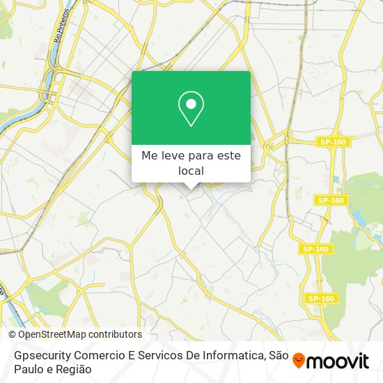 Gpsecurity Comercio E Servicos De Informatica mapa