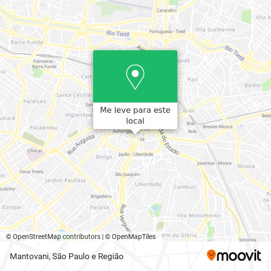 Mantovani mapa