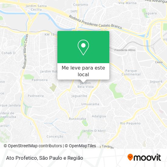 Ato Profetico mapa