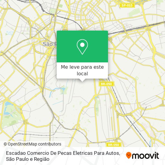 Escadao Comercio De Pecas Eletricas Para Autos mapa