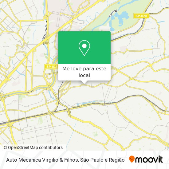 Auto Mecanica Virgilio & Filhos mapa