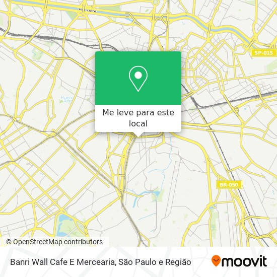 Banri Wall Cafe E Mercearia mapa