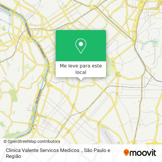 Clinica Valente Servicos Medicos . mapa
