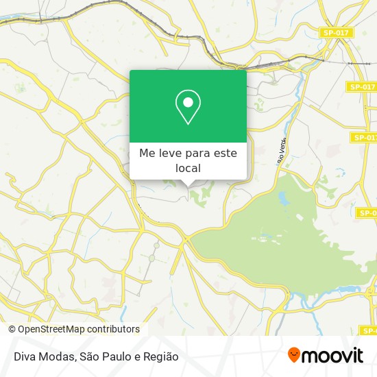 Diva Modas mapa