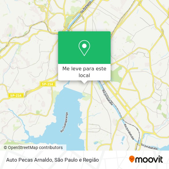 Auto Pecas Arnaldo mapa