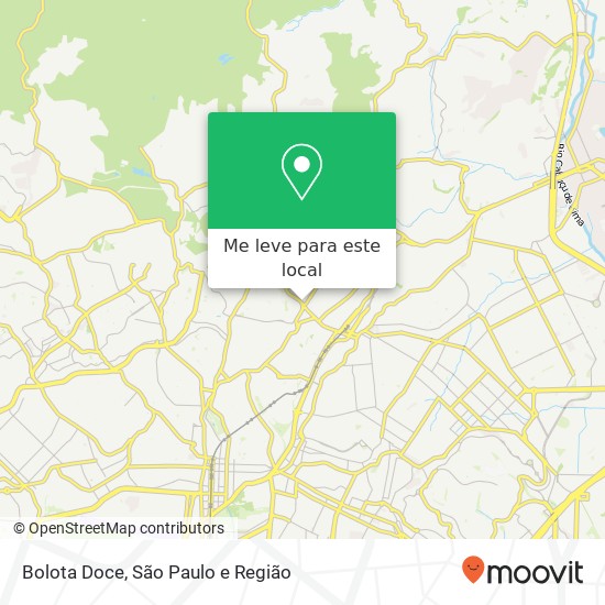 Bolota Doce, Avenida Nova Cantareira, 2338 Tucuruvi São Paulo-SP 02340-000 mapa