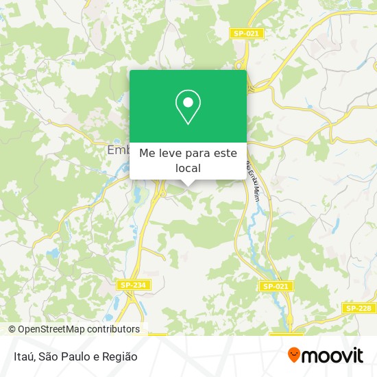 Itaú mapa