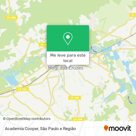 Academia Cooper mapa