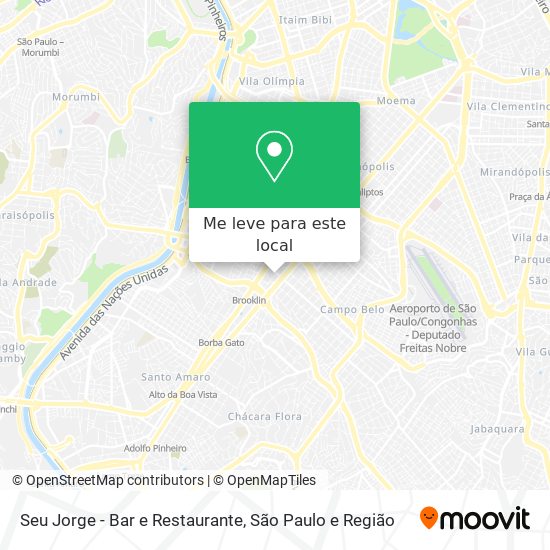 Seu Jorge - Bar e Restaurante mapa