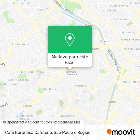 Cafe Baronesa Cafeteria mapa