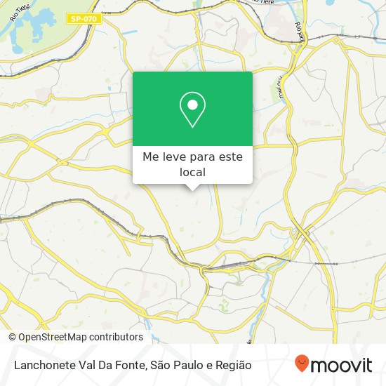 Lanchonete Val Da Fonte, Rua Sonho Gaúcho, 70 Artur Alvim São Paulo-SP 03685-000 mapa