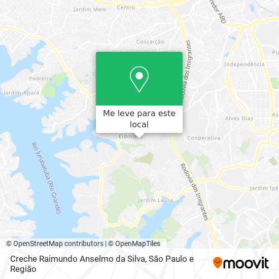 Creche Raimundo Anselmo da Silva mapa