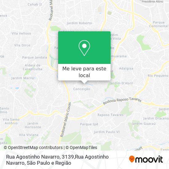 Rua Agostinho Navarro, 3139,Rua Agostinho Navarro mapa