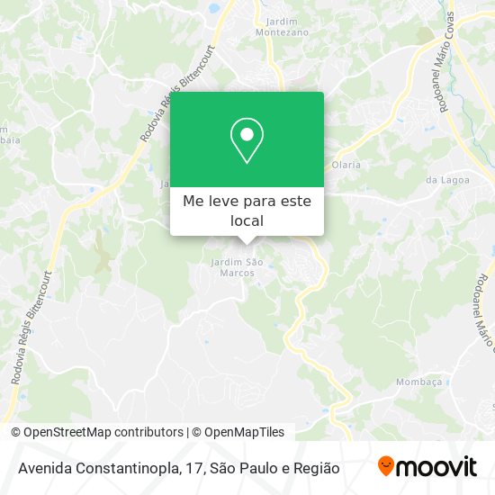 Avenida Constantinopla, 17 mapa