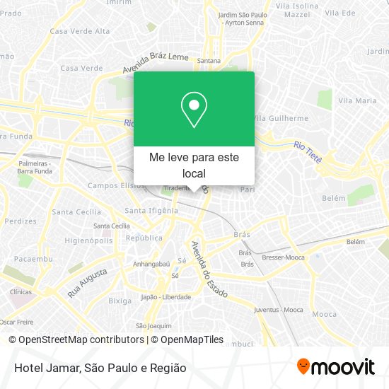 Hotel Jamar mapa