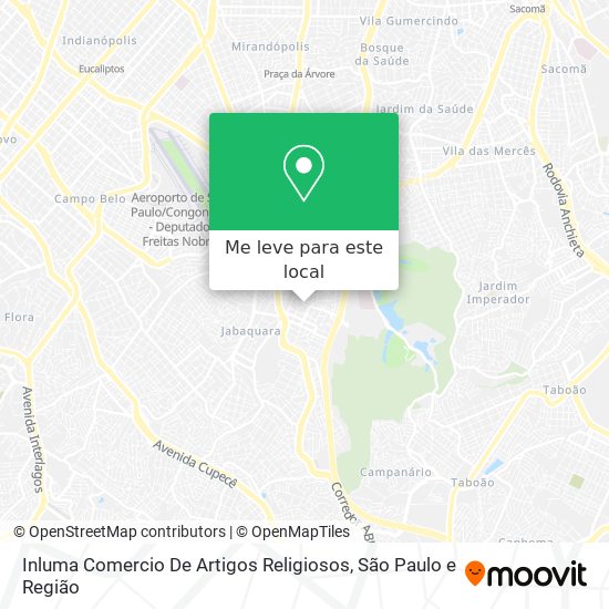 Inluma Comercio De Artigos Religiosos mapa