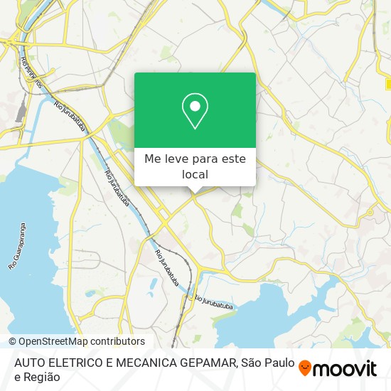 AUTO ELETRICO E MECANICA GEPAMAR mapa