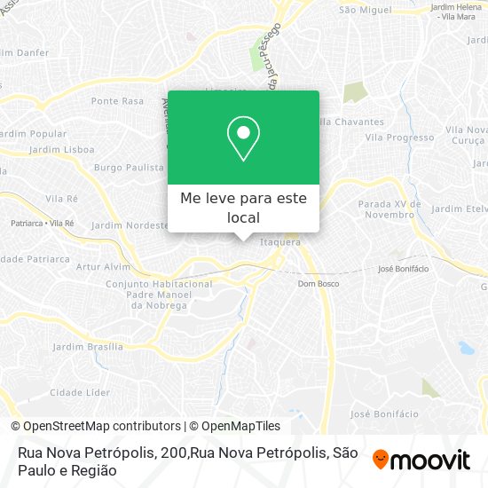 Rua Nova Petrópolis, 200,Rua Nova Petrópolis mapa