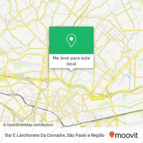 Bar E Lanchonete Da Comadre, Rua Amazonas da Silva, 625 Vila Guilherme São Paulo-SP 02051-001 mapa