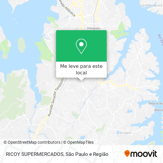 RICOY SUPERMERCADOS mapa