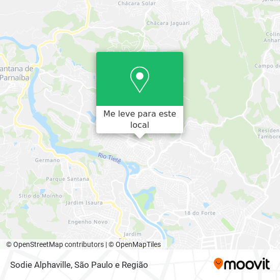 Sodie Alphaville mapa