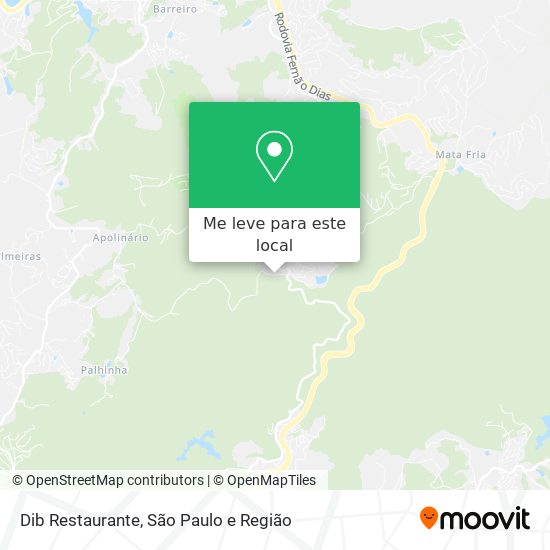 Dib Restaurante mapa