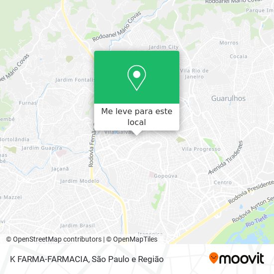 K FARMA-FARMACIA mapa