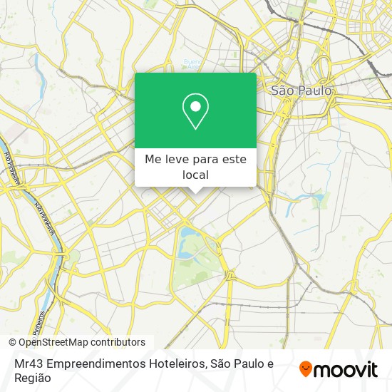 Mr43 Empreendimentos Hoteleiros mapa