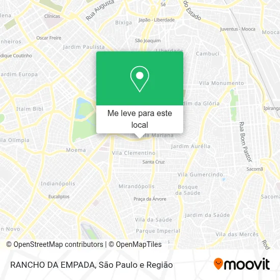 RANCHO DA EMPADA mapa