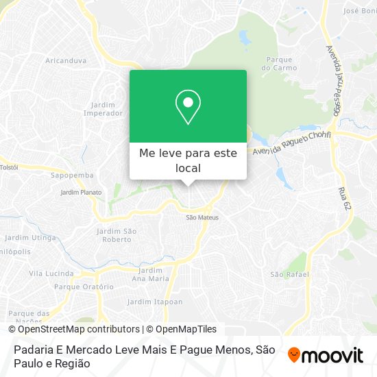 Padaria E Mercado Leve Mais E Pague Menos mapa